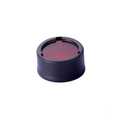 Диффузор фильтр для фонарей Nitecore NFR23 (22-23mm), красный