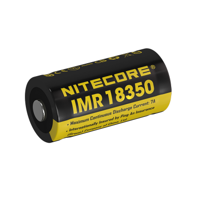 Аккумулятор литиевый Li-Ion IMR 18350 Nitecore 3.7V (700mAh)